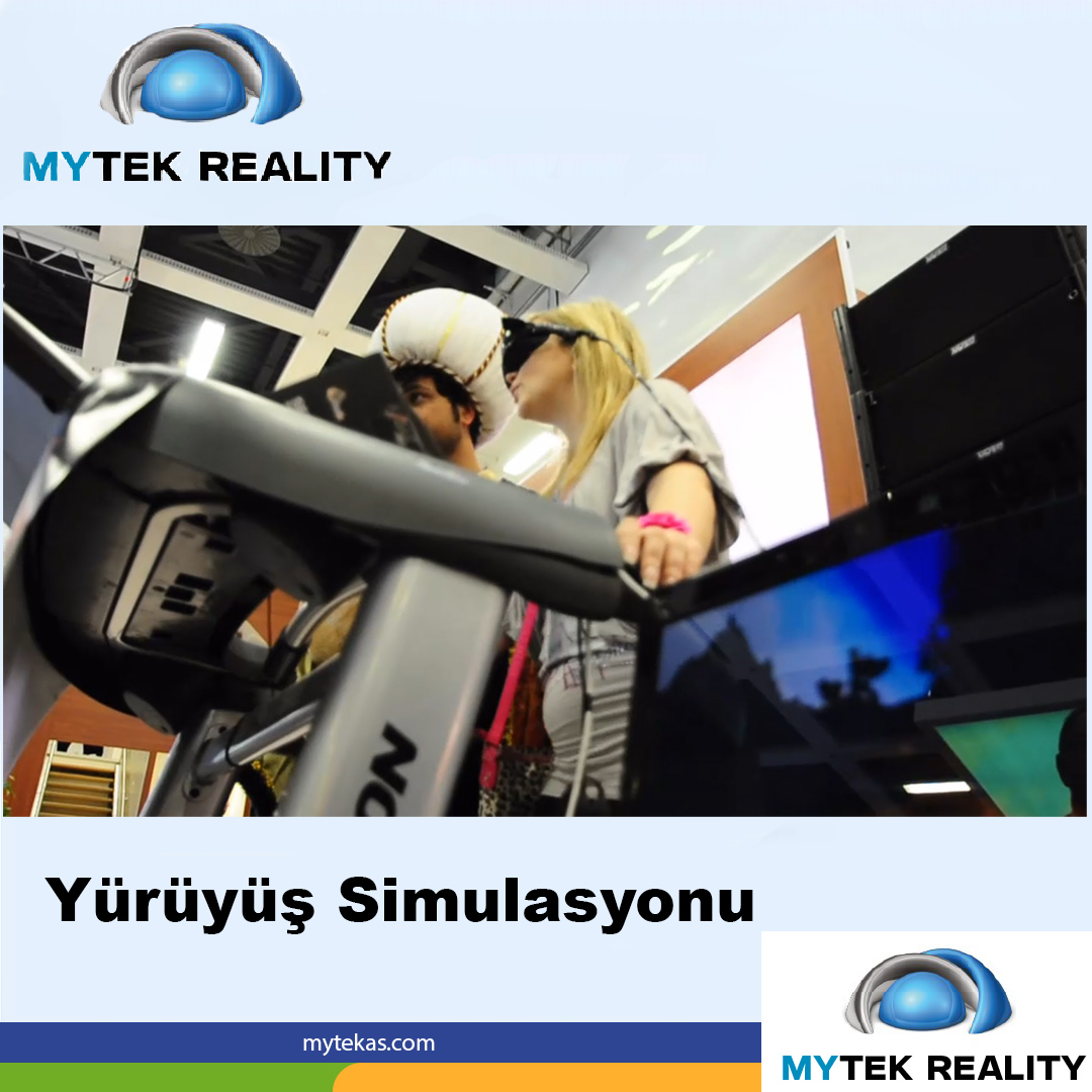 Yürüyüş Simülasyonu: Yürüme Bandıyla Sanal Gezinti
